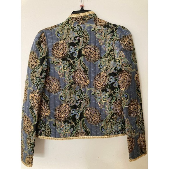 Vintage 1960’s Malbe Womens Floral Jacket Size ILGWU Union USA Made RN10609 SZ10 - Picture 4 of 13